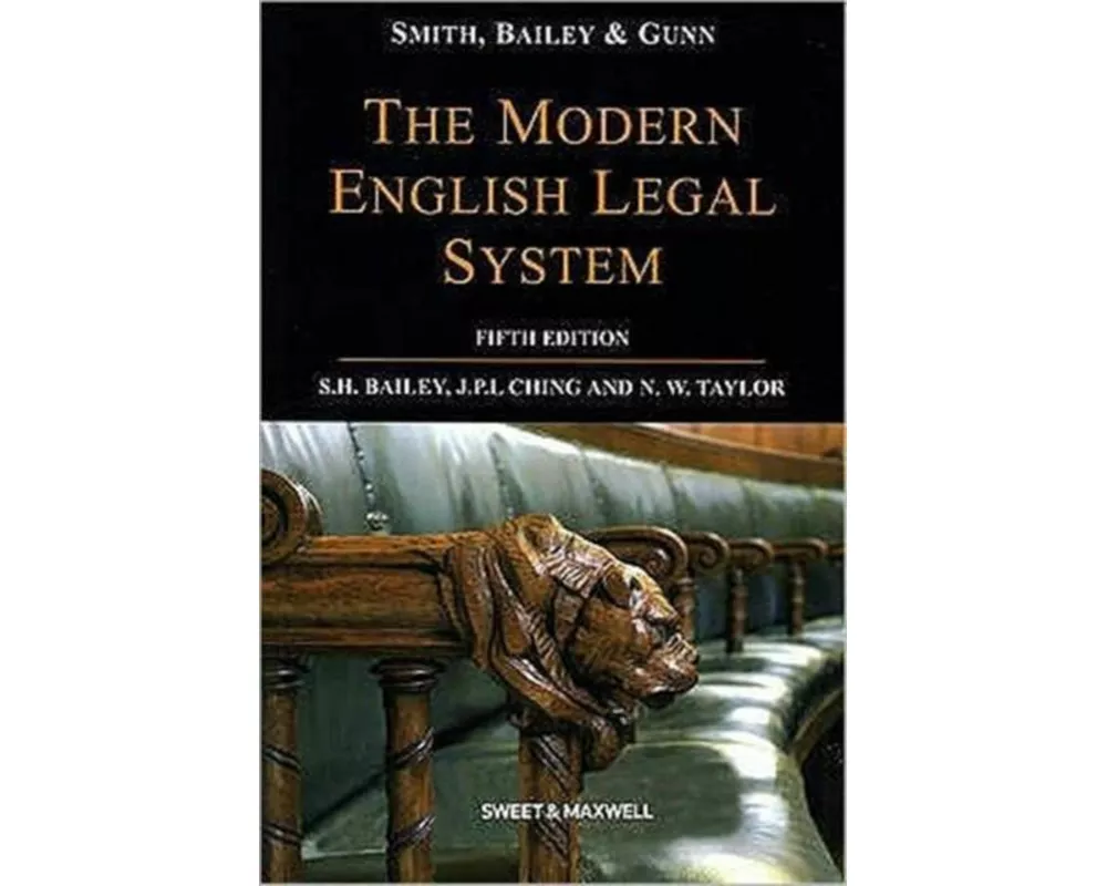 Smith, Bailey & Gunn on The Modern English Legal System
