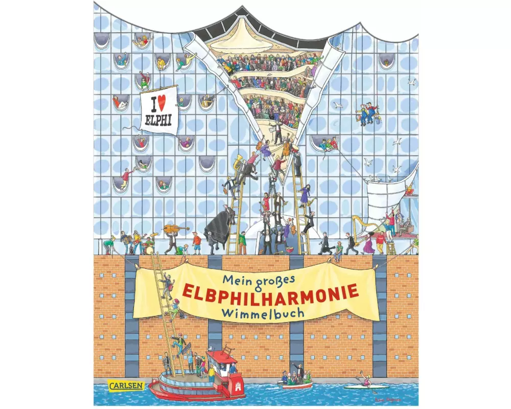 Mein großes Elbphilharmonie-Wimmelbuch