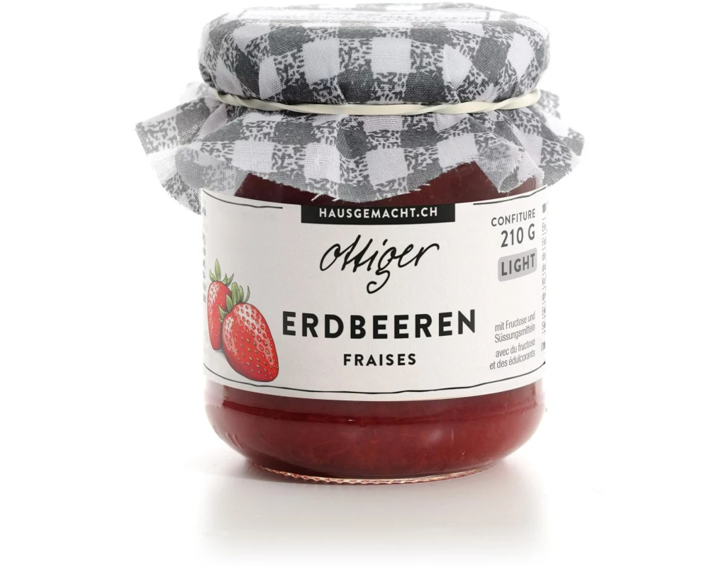 Ottiger Erdbeer Konfitüre Light 210 g