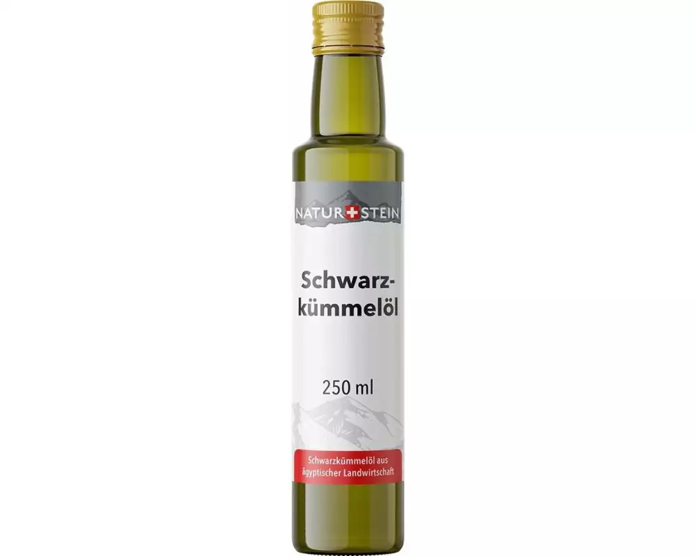 Naturstein Schwarzkümmelöl flüssig Fl 250 ml