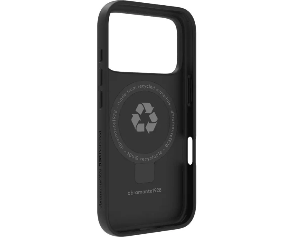 dbramante1928 Back Cover Iceland Ultra D3O MS Kick iPhone 17 Pro Schwarz