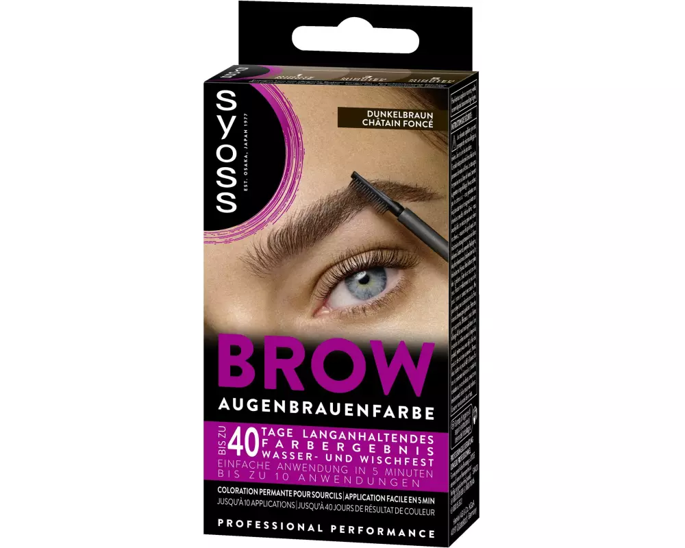 Syoss Augenbrauenfarbe 4-1 Dunkelbraun