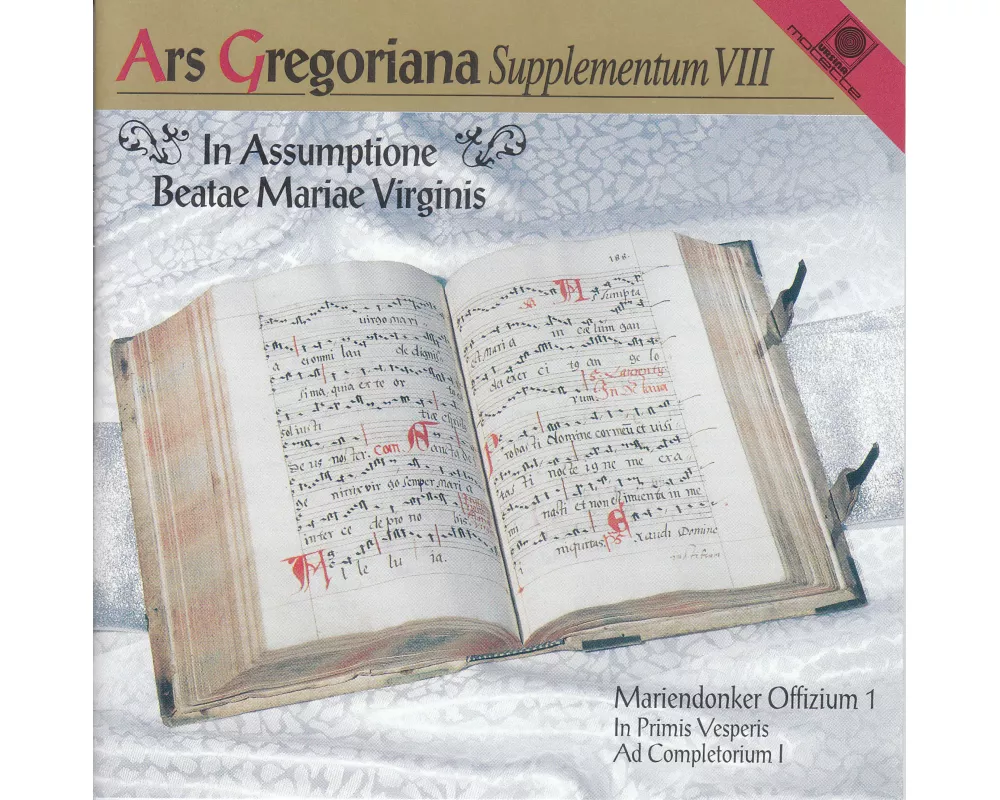 ARS Gregoriana Supplementum VIII;IN As