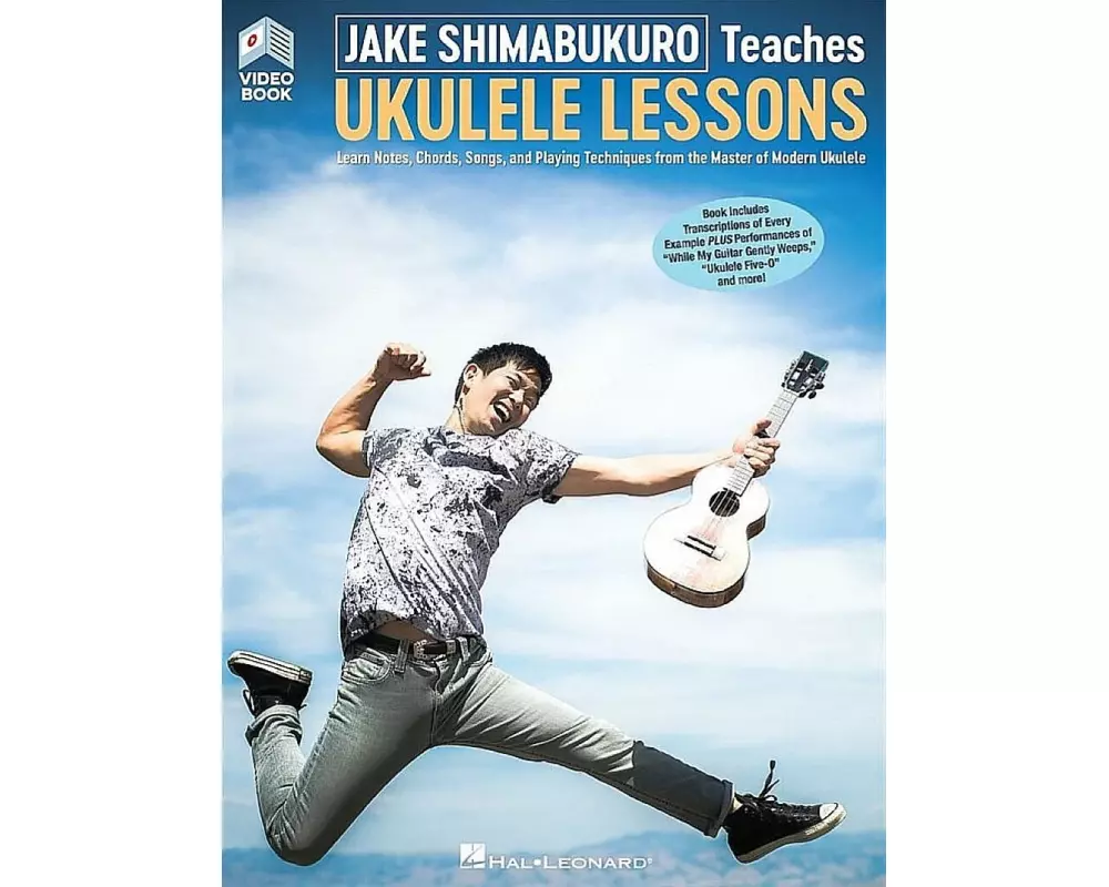 Jake Shimabukuro Teaches Ukulele Lessons Book/Online Media