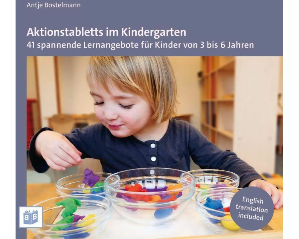 Aktionstabletts im Kindergarten