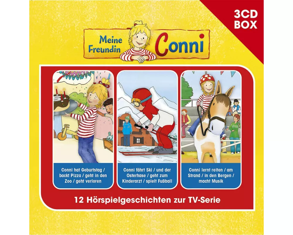 Meine Freundin Conni - 3-CD Hörspielbox Vol. 2