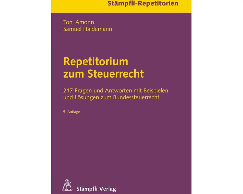 Repetitorium zum Steuerrecht
