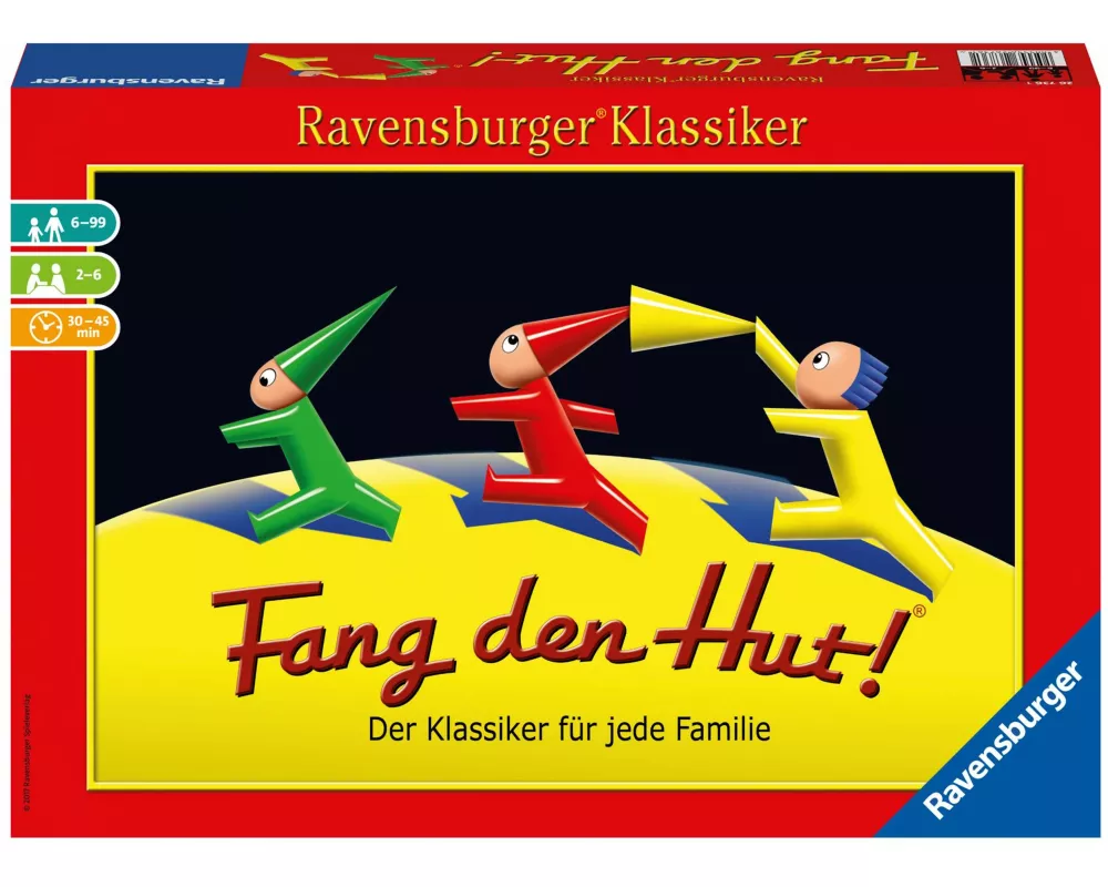 Fang den Hut! - Gesellschaftsspiel & Brettspiel ab 6 Jahre