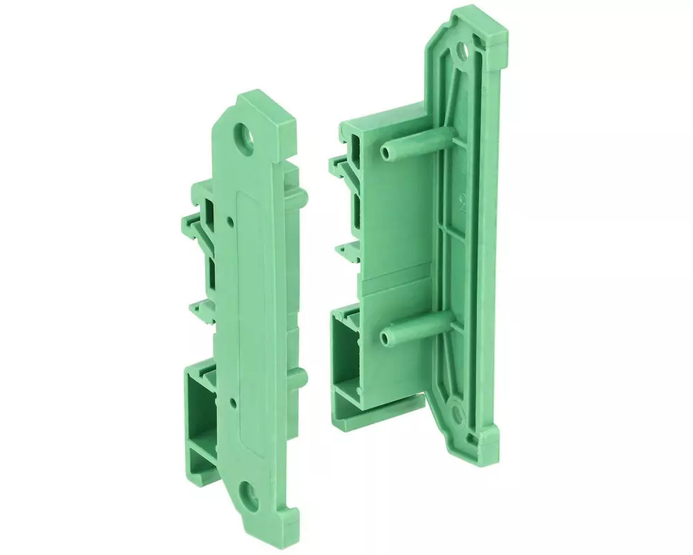 Delock Din-RAIL Seitenteil Halterung, 4 Stück