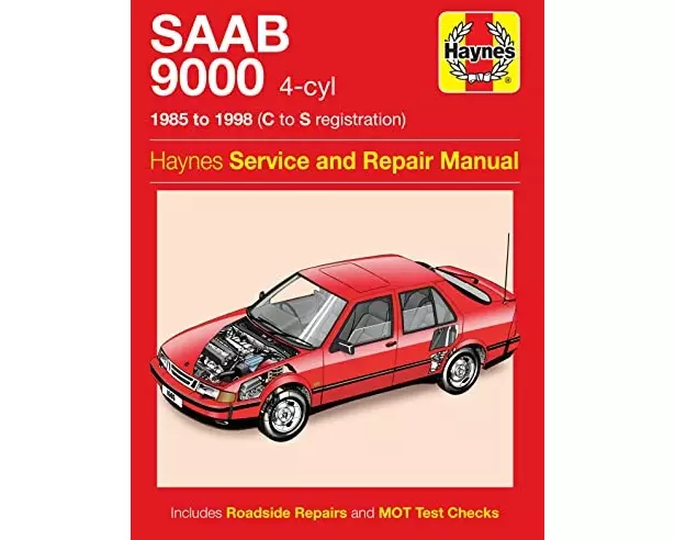 Saab 9000 (4-cyl) (85 - 98) Haynes Repair Manual
