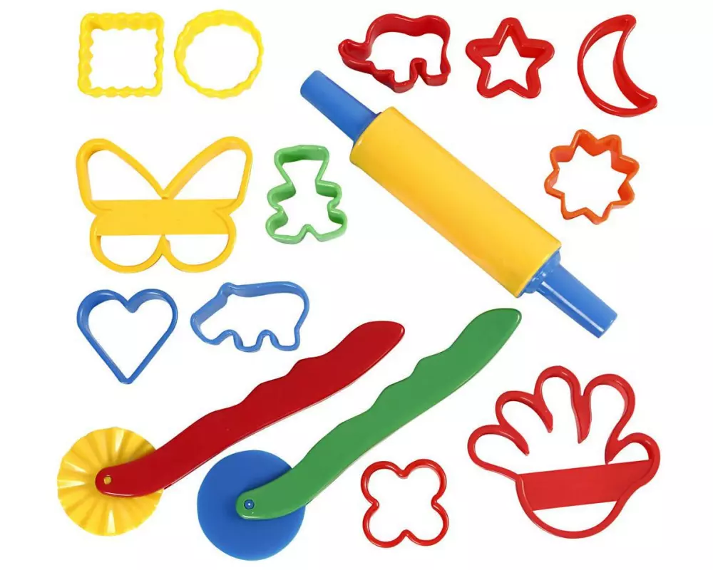 Creativ Company Modellierwerkzeug 3.5 - 9 cm 15 Stück