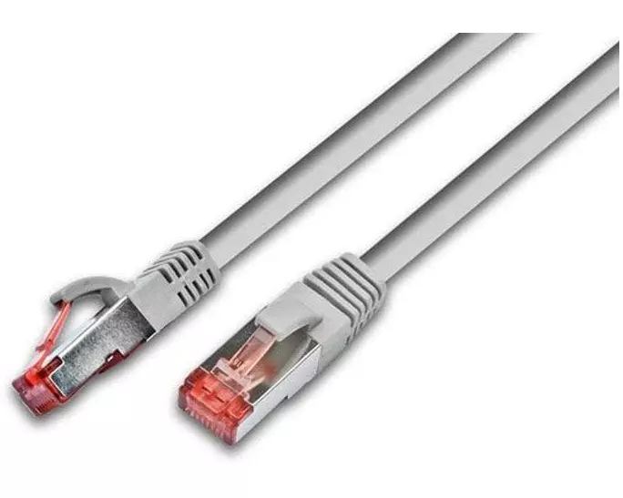 Wirewin Patchkabel RJ-45 - RJ-45, Cat 6, S/FTP, 4 m, Grau
