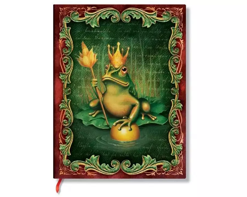 Paperblanks Notizbuch Die Brüder Grimm, Froschkönig 12.5 x 18 cm