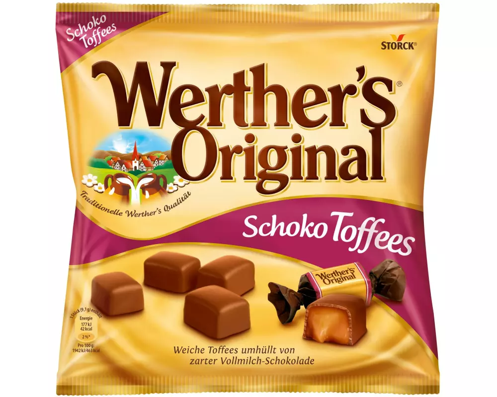 Storck Werthers Original Schoko Toffees 180 g