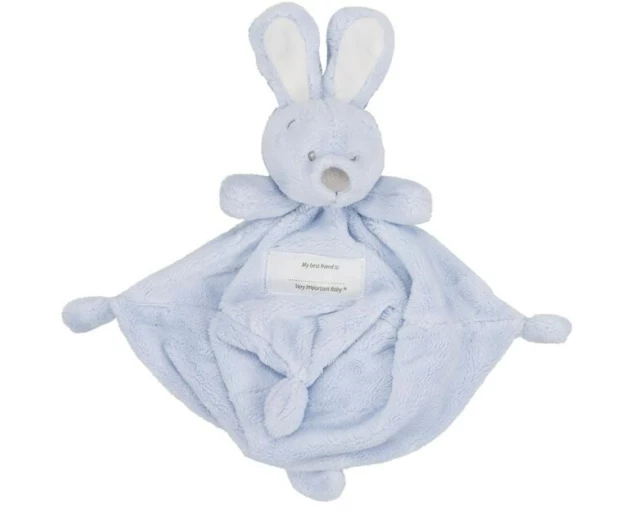 Very Important Baby Doudoutuch Plüsch Hase Blau