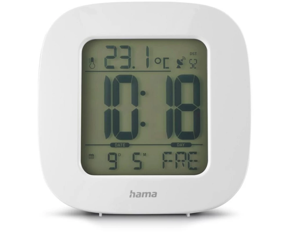 Hama RC 45 Funk, Digital, Temperaturanzeige, Weiss