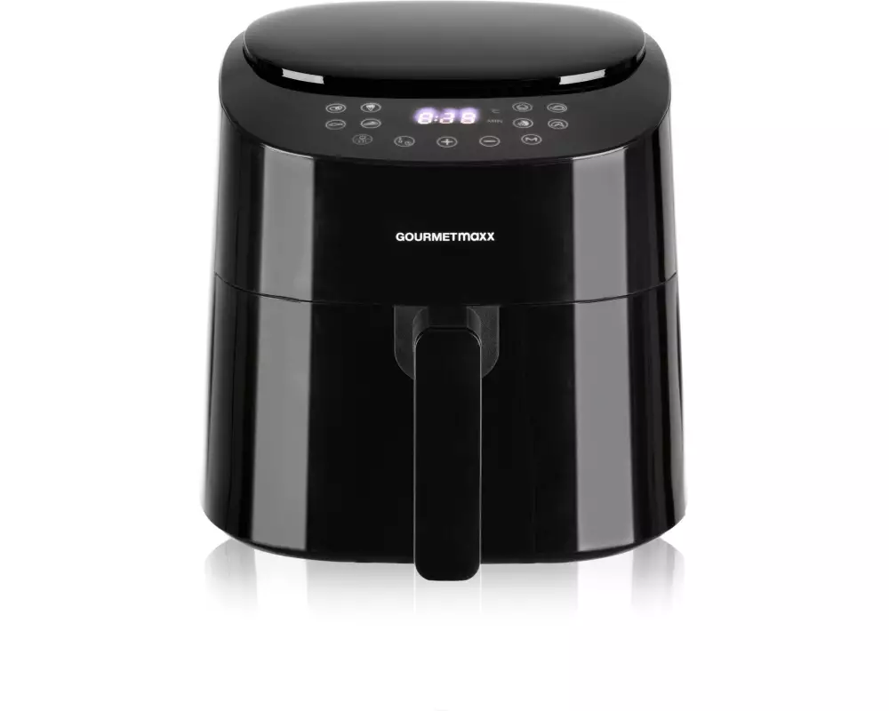 GOURMETmaxx Heissluft-Fritteuse Digital Schwarz