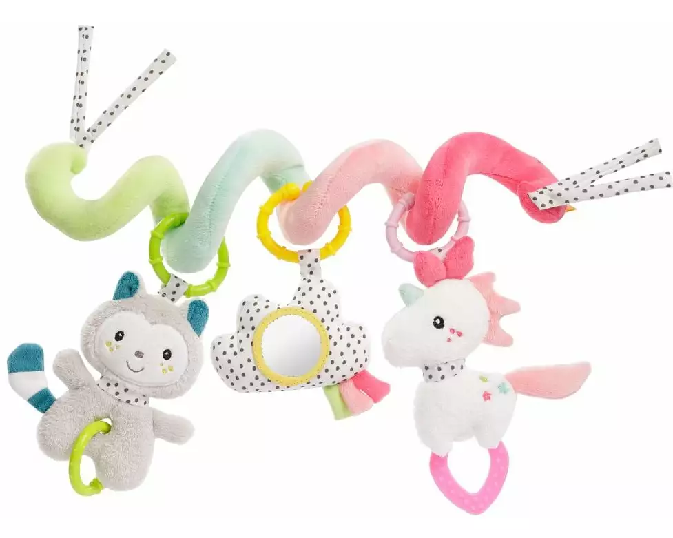 fehn Kinderwagenspielzeug Activity-Spirale Aiko & Yuki