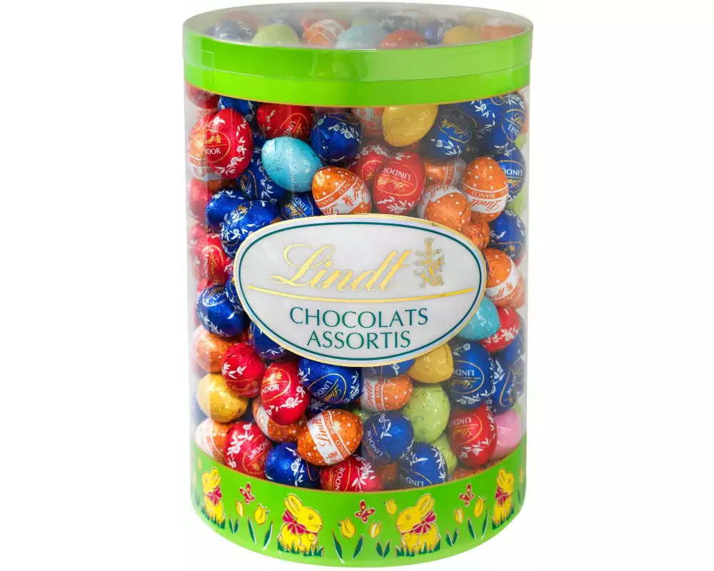 Lindt Schokolade Genusseier Mix Dose 1.44 kg