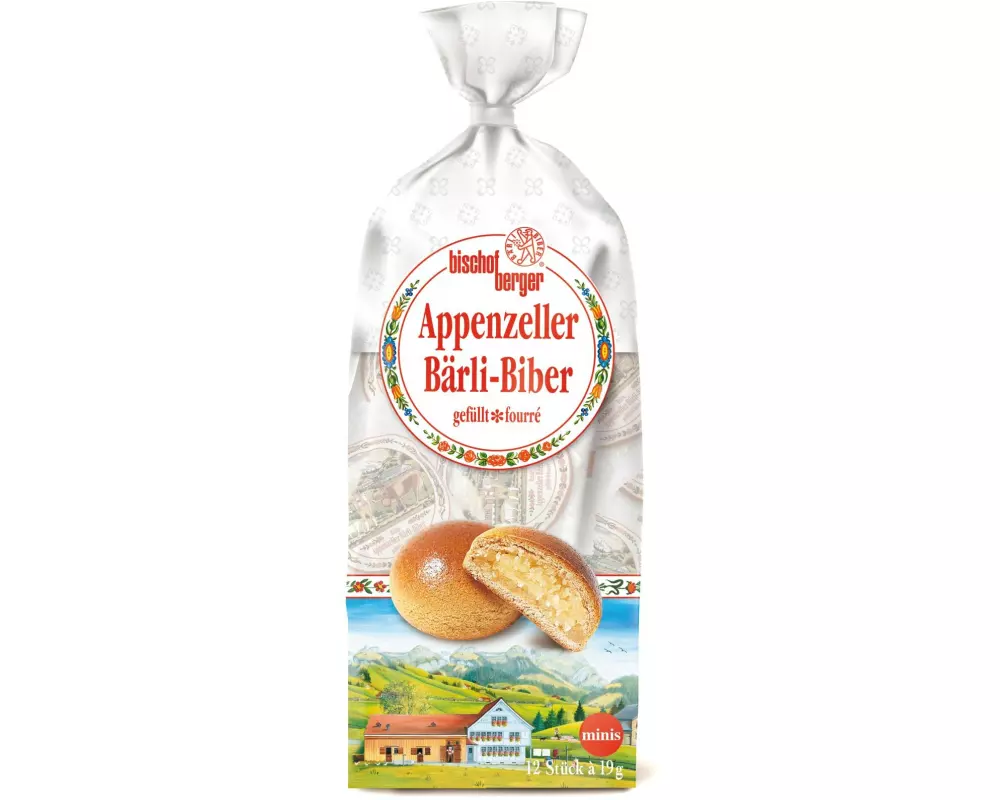 Bischofberger Gebäck Appenzeller Bärli – Biber mini 228 g