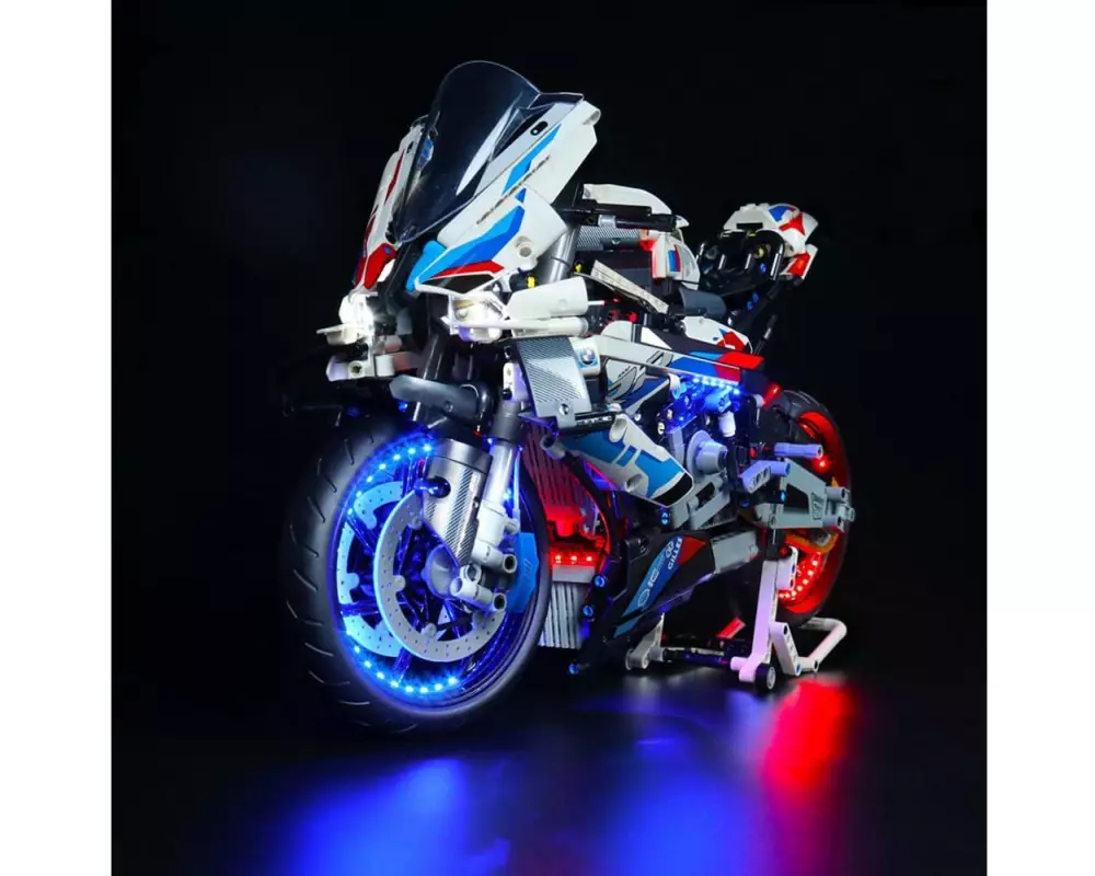 BrickBling LED-Licht-Set für LEGO BMW: Motorrad M 1000 RR (42130)