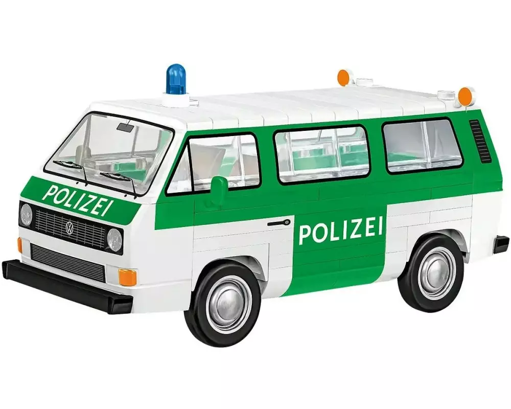 COBI Bausteinmodell Volkswagen T3 Polizei 1:35
