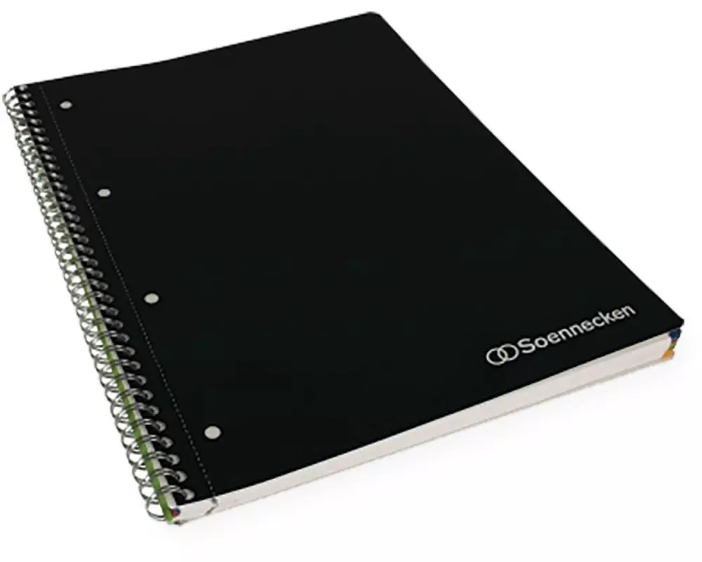 Soennecken Notizheft Meetingbook, A4, Kariert, Schwarz