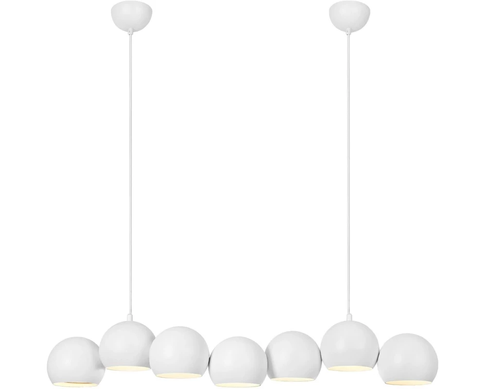 Markslöjd Pendelleuchte Cupolo E14 max. 40W (7x), Textilkabel