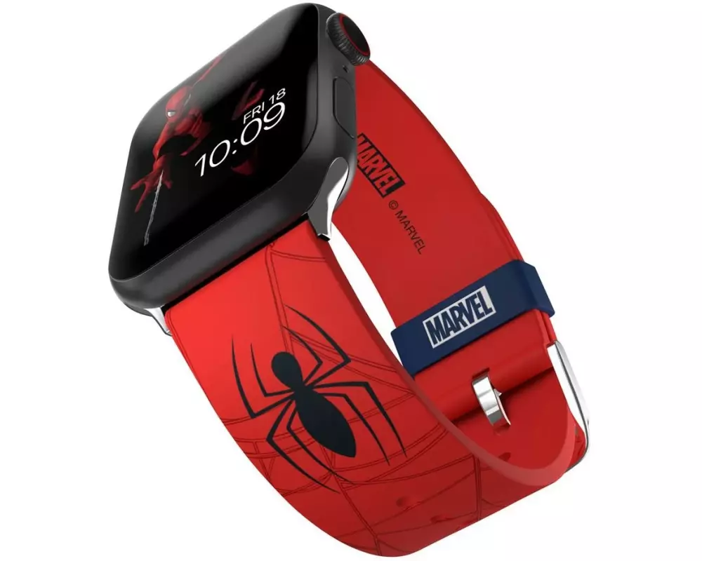 Moby Fox Armband Smartwatch Spider-Man Logo 22 mm