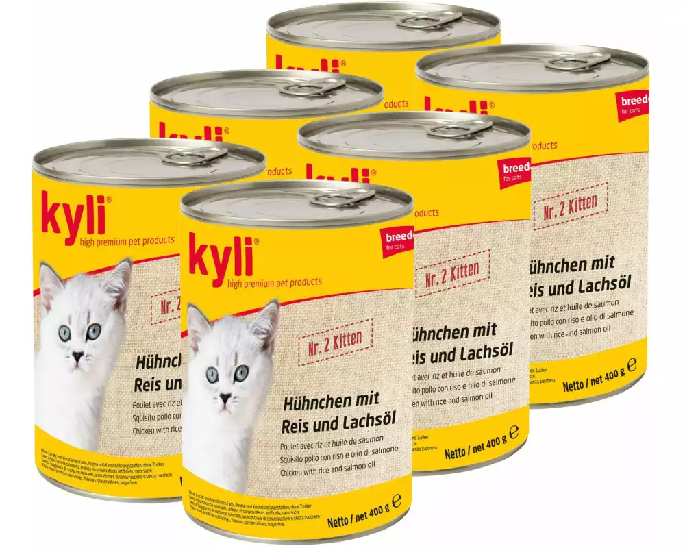 kyli Nassfutter Breeders Nr. 2 Kitten, 6 x 400 g