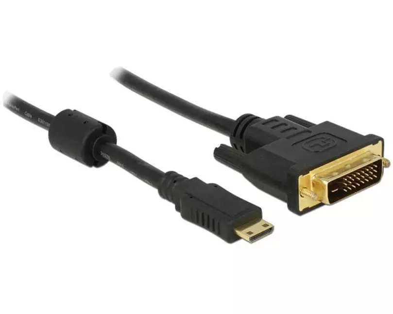 Delock Kabel Mini-HDMI (HDMI-C) - DVI-D, 2 m