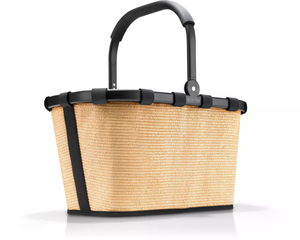 Reisenthel Einkaufskorb Carrybag Frame Raffia black
