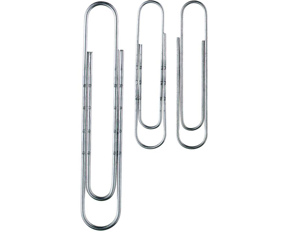 ALCO Büroklammern 50mm 260A verzinkt, gewellt 40 Stück