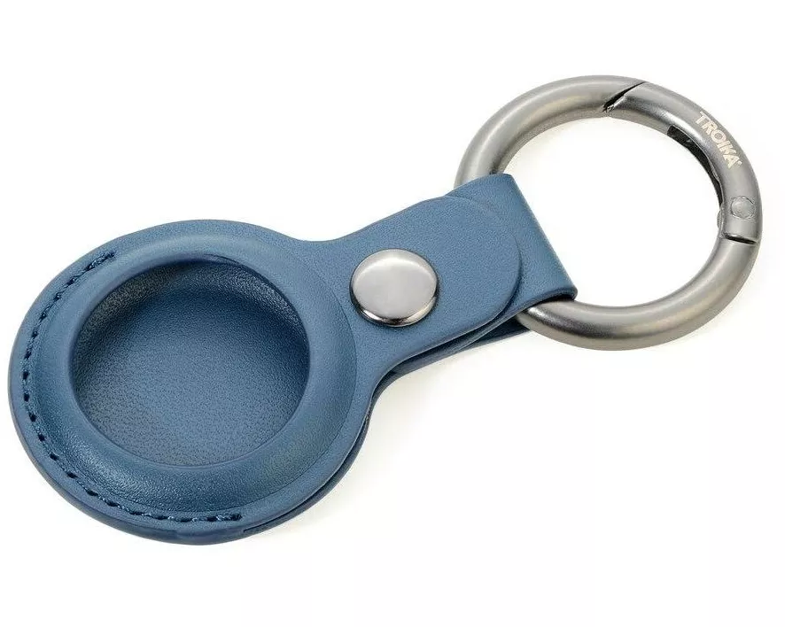 Troika Schlüsselanhänger AirTag Cover Blau