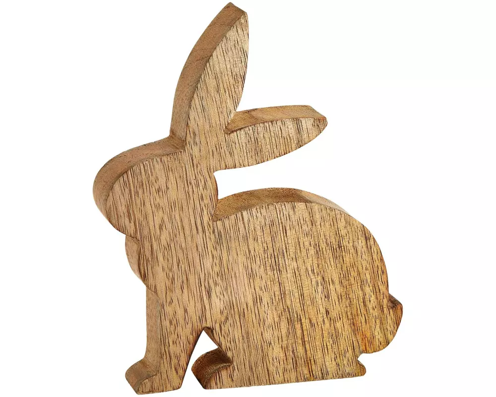 G. Wurm Aufsteller Hase 15 cm, Braun