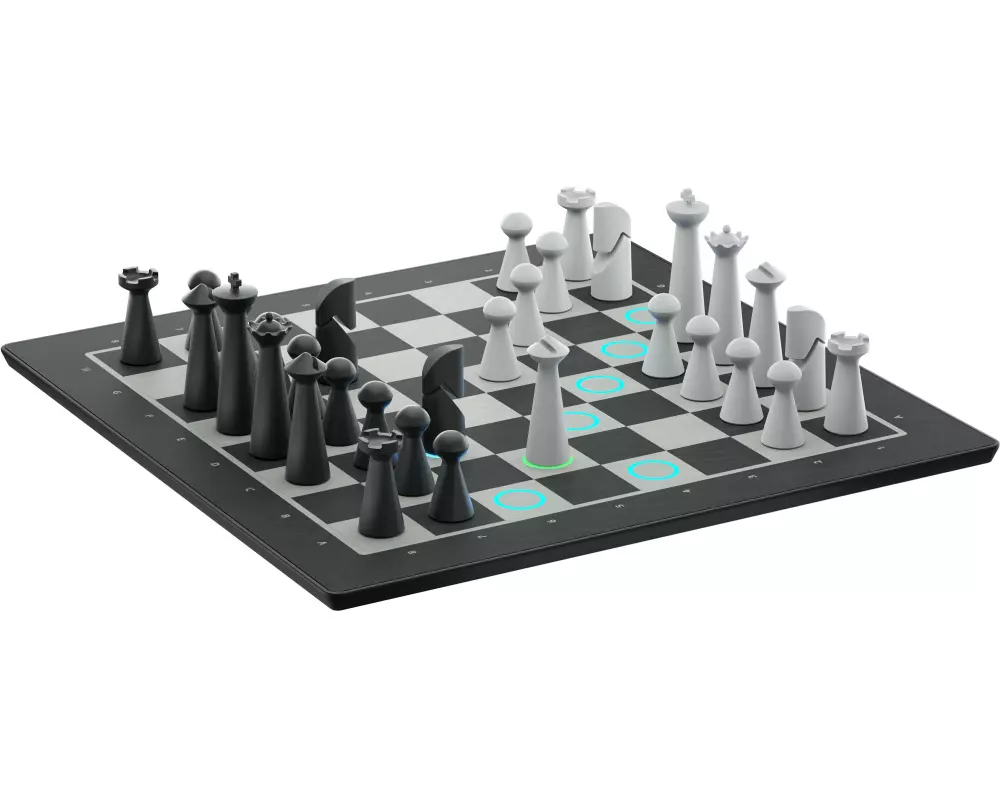 Particula Mini Schachbrett LED-Lichtsystem, Chess.com, Lichess.Org