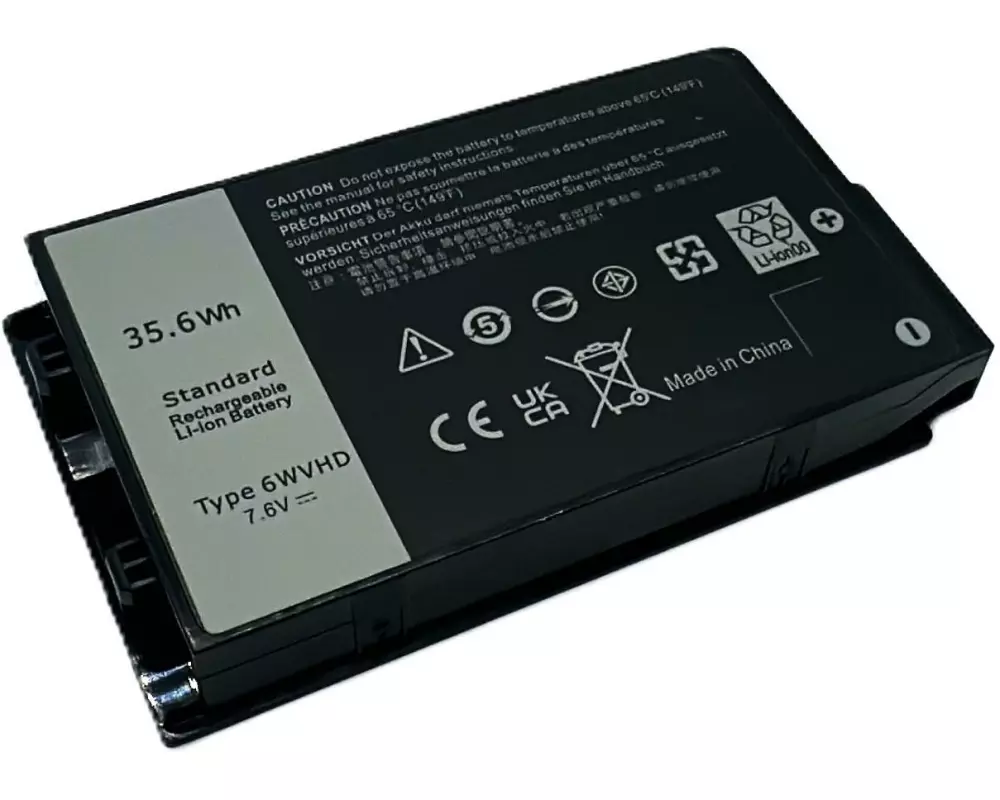 Vistaport Akku für Dell Latitude 7230/12 7230 RUGGED EXTREME