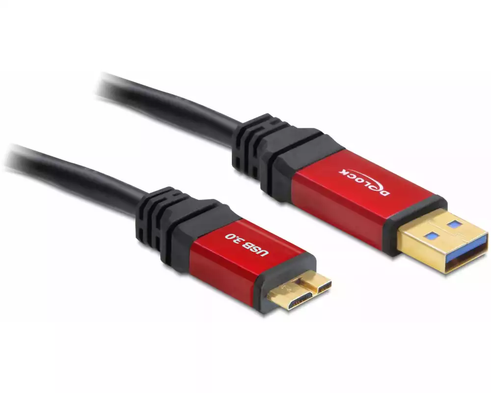 Delock USB 3.0-Kabel Premium USB-A - Micro-USB B 3 m