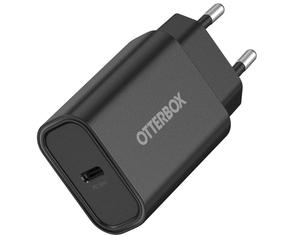 EUWallCharger30W1XUSBC30WUSBPDBLKPolyBag