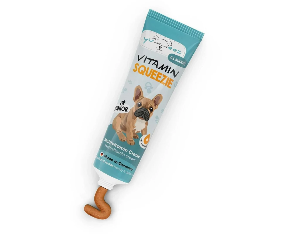 Yummeez Hunde-Nahrungsergänzung Squeezie Vitamin Junior 100g