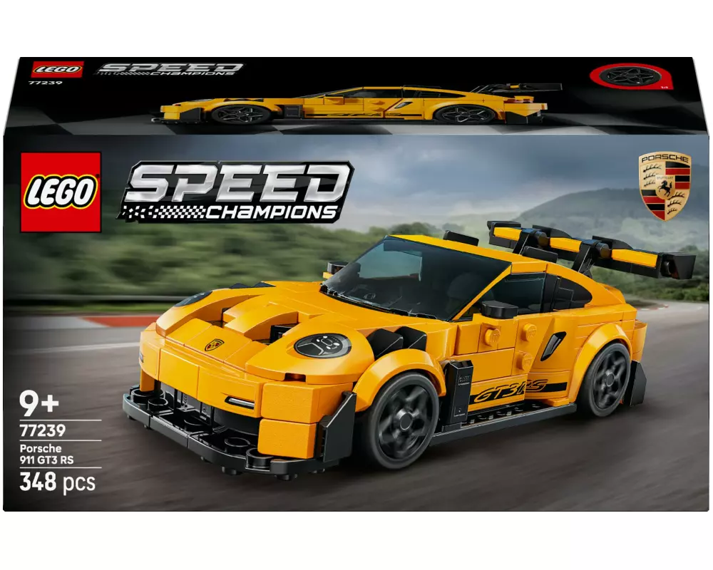 LEGO® Speed Champions Porsche 911 GT3 GT3 Sportwagen 77239
