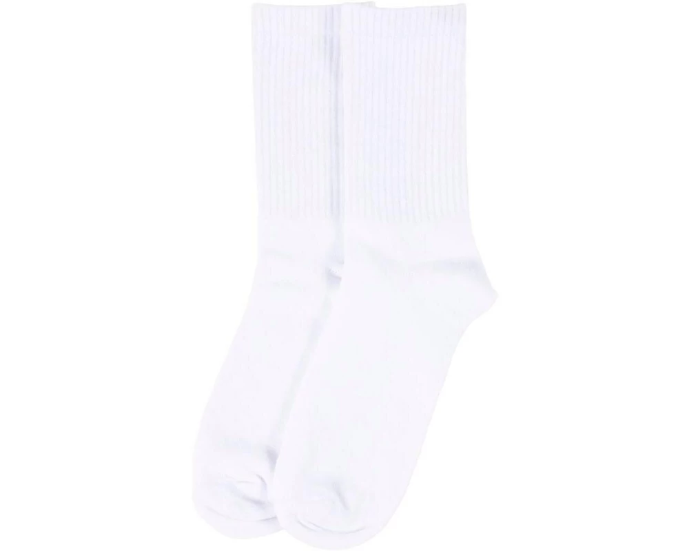 Creativ Company Baumwollsocken Baumwolle Grösse 35-38 weiss