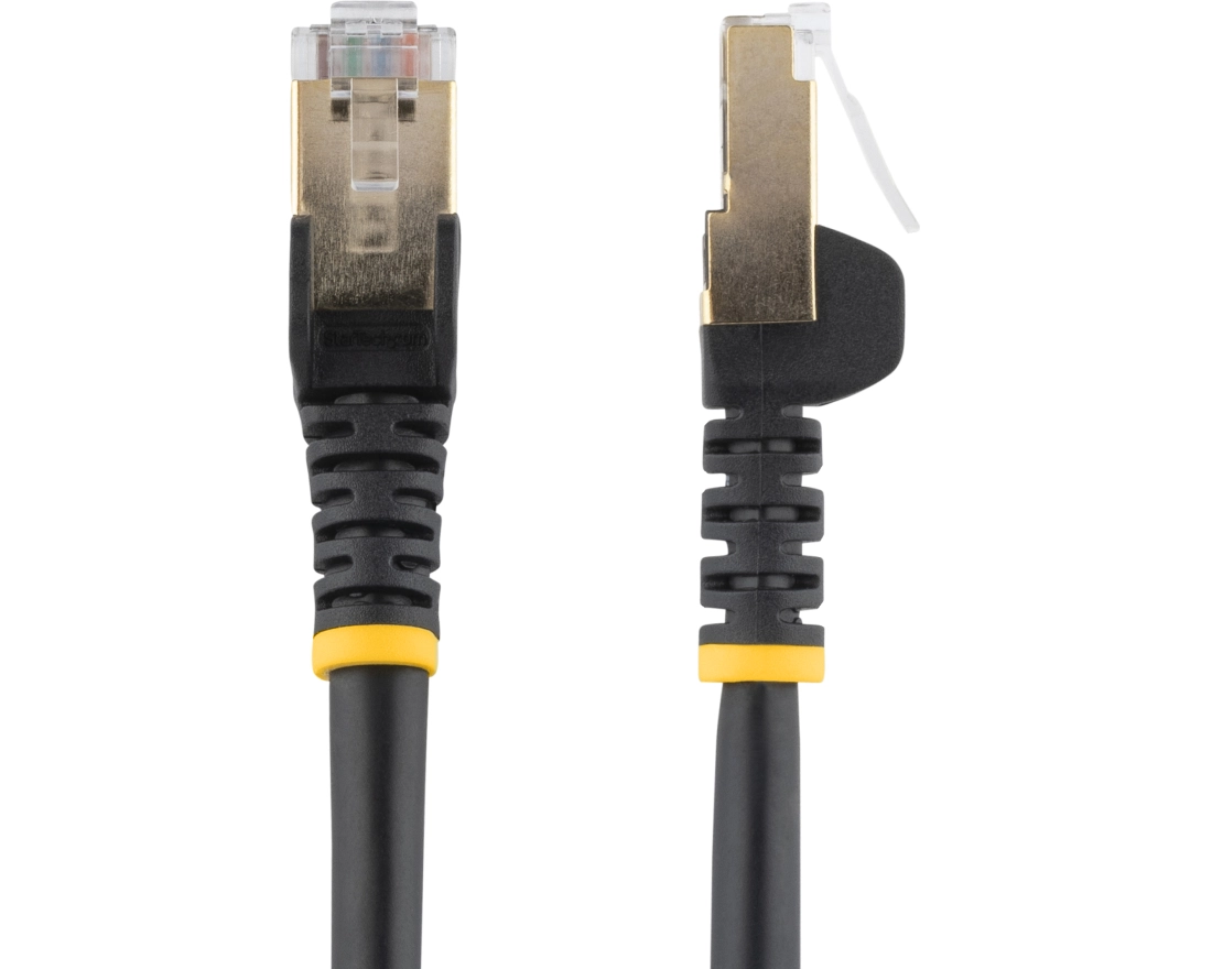 StarTech.com 6ASPAT10MBK Netzwerkkabel Schwarz 10 m Cat6a S/UTP (STP)
