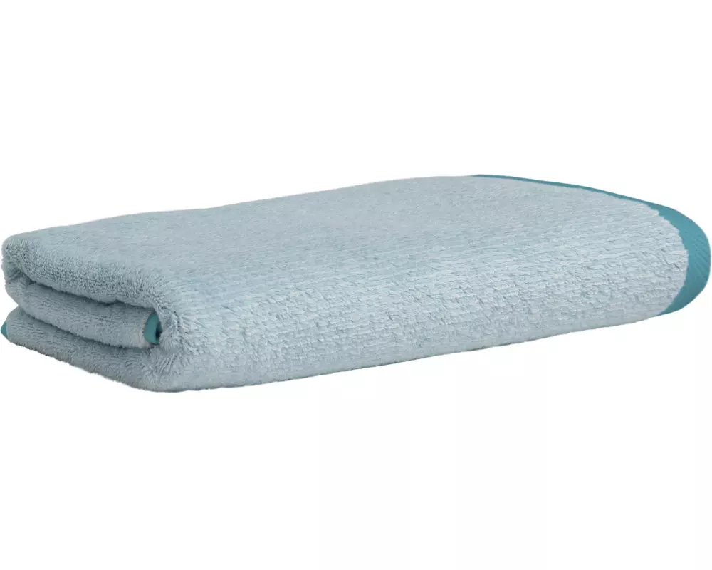 Möve Duschtuch Tide Doubleface 67 x 140 cm, Aqua/Petrol