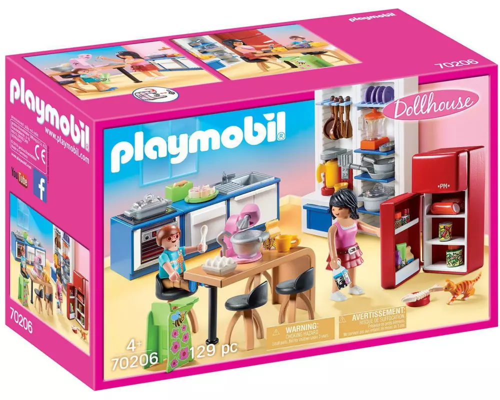 Playmobil Dollhouse Familienküche 70206