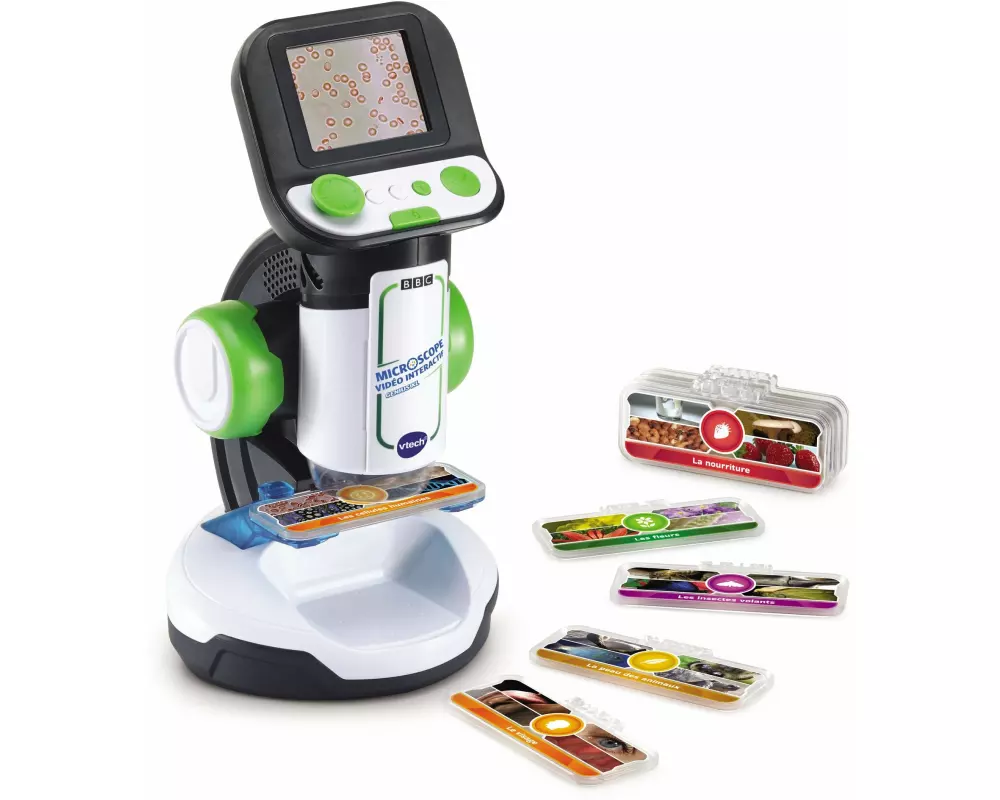 Vtech Genius XL – Microscope vidéo interactif -FR-