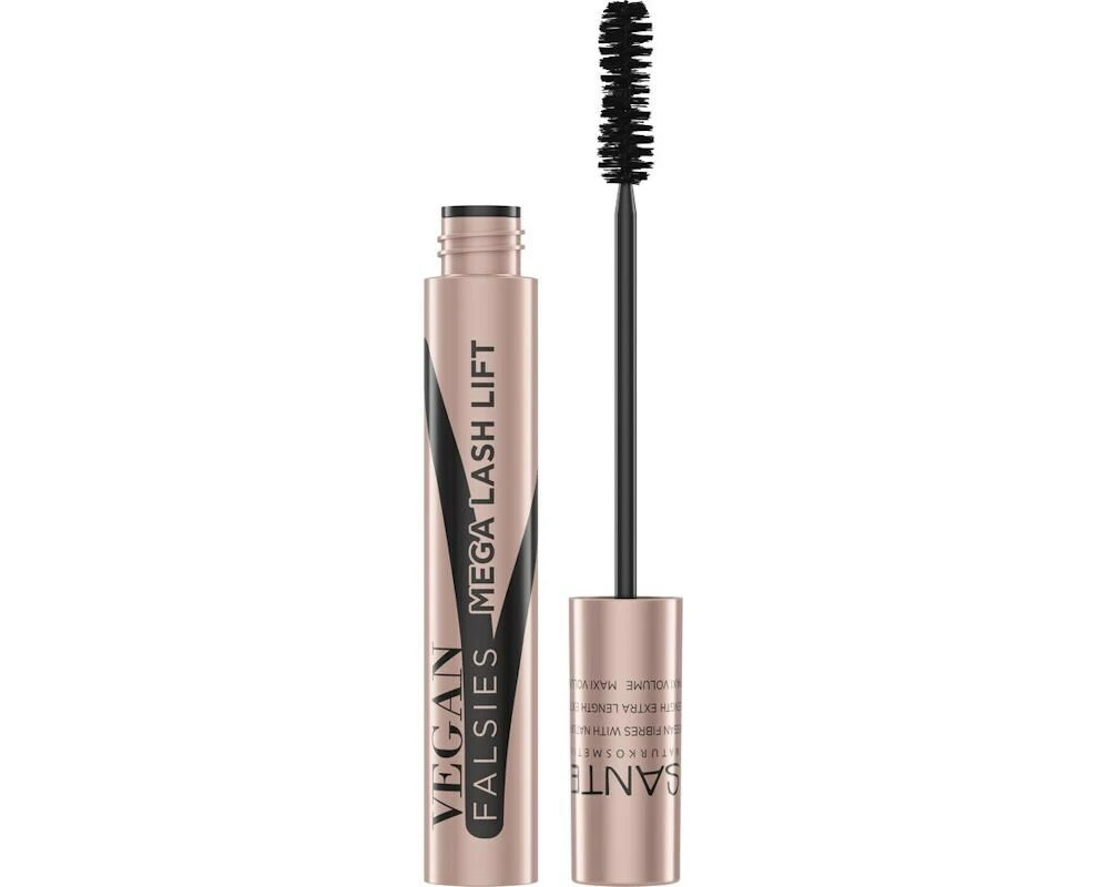 SANTE Mascara Vegan Falsies Mega Lash Lift Schwarz Schwarz