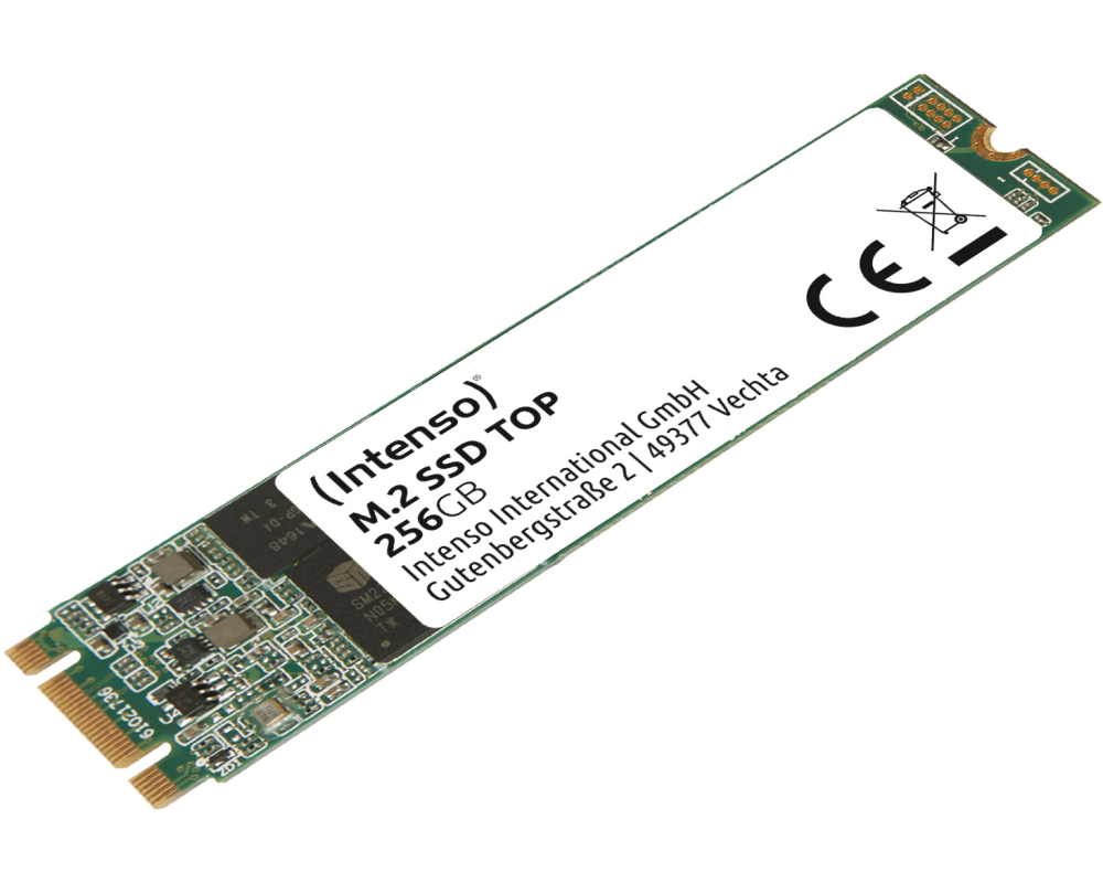 INTENSO M.2 SSD Top 256GB 3832440 SATA III, m.2 2280