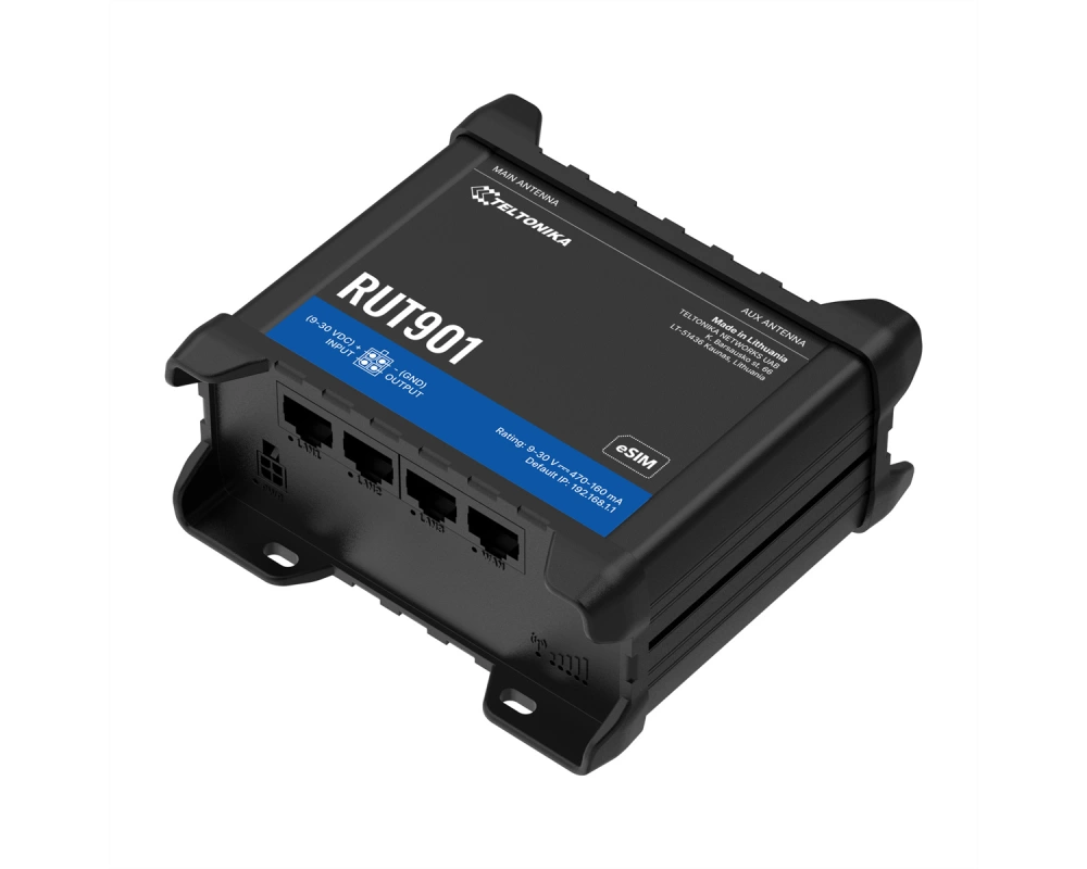 TELTONIKA RUT901 LTE/4G Router eSIM