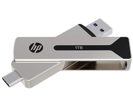 PNY 911 Pro. Capacity: 256 GB, Device interface: USB Type-A / USB Type-C, USB version: 3.2 Gen 2 (3.1 Gen 2), Read speed: 1000 MB/s, Write speed: 900 MB/s. Form factor: Swivel, Product colour: Silver